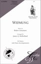 Widmung SA choral sheet music cover